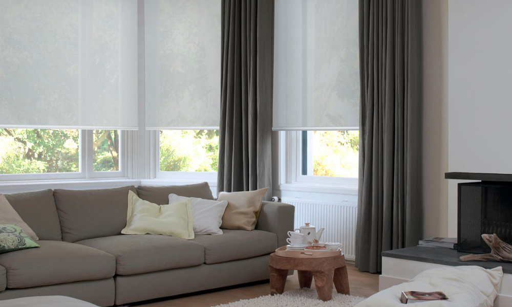 Living Room Curtains and Blinds